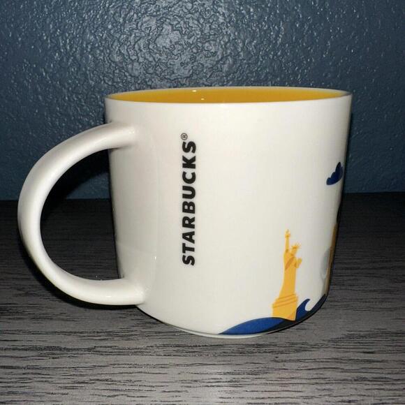 Starbucks NEW YORK You Are Here Collection YAH Series 14 oz Coffee Mug Cup 2017 - Picture 3 of 5